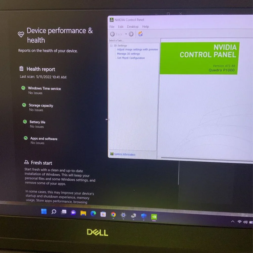 Dell Precision 7530 Intel i7-8850H, 16GB RAM, 512GB GB SSD, NVIDIA Quadro P1000